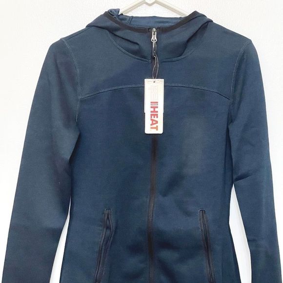 32 Degrees Jackets & Blazers - 32 Degrees Heat Womens Fitness Running Athletic Hooded Jacket S